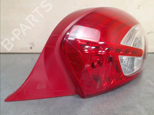 Used Right taillight PEUGEOT 208 I (CA_, CC_) 1.6 HDi (92 hp) 14946290