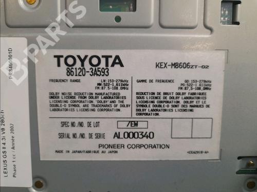 Radio LEXUS GS (_S16_) 430 (UZS161_, UZS161R) | BP11226791E6 