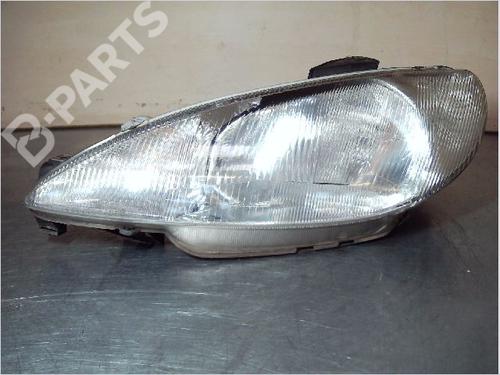 Used Left headlight PEUGEOT 206 Hatchback (2A/C) 2.0 HDI 90 (90 hp) 9410088