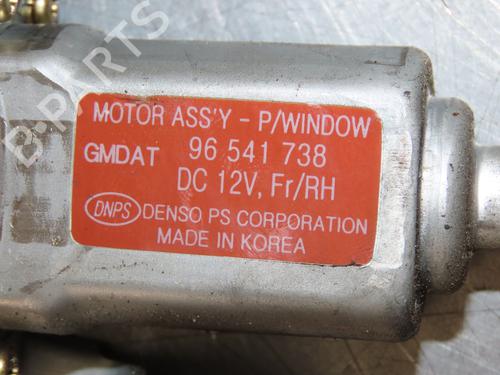 Front right window mechanism DAEWOO KALOS (KLAS) 1.2 | BP26511631C23 