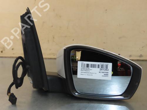 Right mirror VW POLO V (6R1, 6C1) 1.6 TDI | BP28414569C27 
