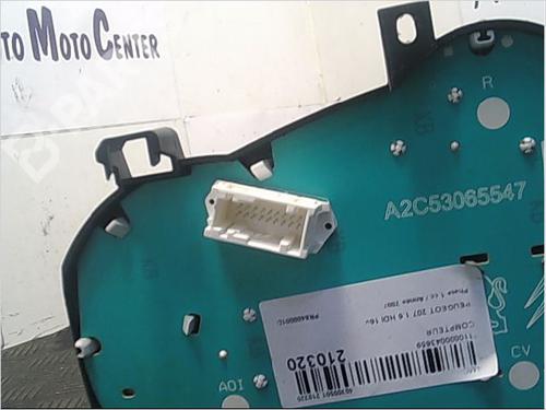 Instrument cluster PEUGEOT 207 (WA_, WC_) 1.6 HDi | BP9407031C47 