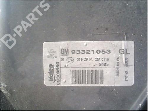 Højre forlygte OPEL MERIVA A MPV (X03) 1.7 CDTI (E75) | BP9405651C29 