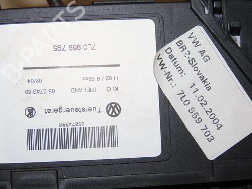 Used Rear left window mechanism VW TOUAREG (7LA, 7L6, 7L7) 2.5 R5 TDI (174 hp) 22367328