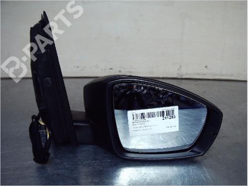 Used Right mirror VW POLO V (6R1, 6C1) 1.2 TDI (75 hp) 9410765