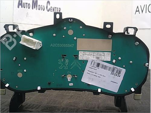 Instrument cluster PEUGEOT 207 (WA_, WC_) 1.4 HDi | BP9406136C47 