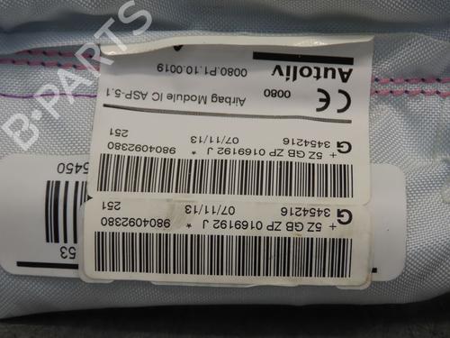 Used Left curtain airbag PEUGEOT 2008 I (CU_) 1.6 HDi (114 hp) 23158447