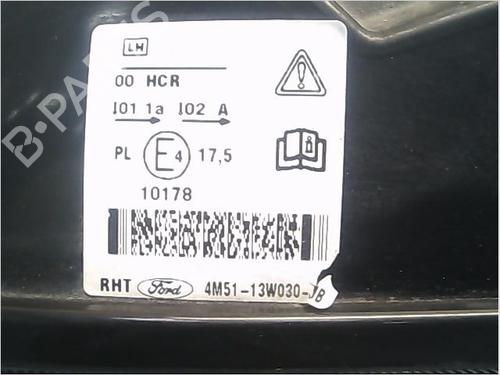 Used Left headlight FORD FOCUS II (DA_, HCP, DP) 2.0 (145 hp) 9408811