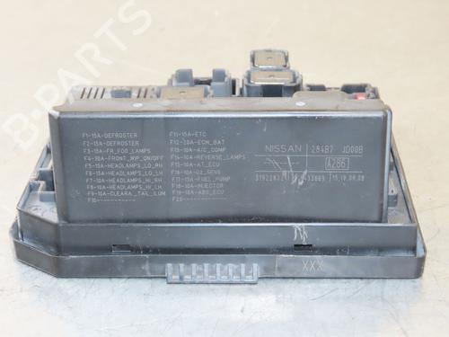 Fuse box NISSAN QASHQAI I (J10, NJ10) 1.5 dCi | BP29345103E1 