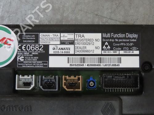 Display monitor SMART FORFOUR Hatchback (453) electric drive / EQ (453.091) | BP36790933C48 - Image 5