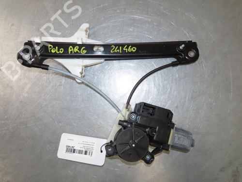 Used Rear left window mechanism VW POLO V (6R1, 6C1) 1.4 TDI (90 hp) 22367339