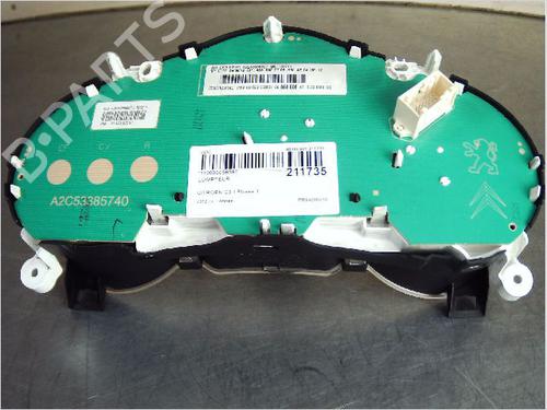 Instrument cluster CITROËN C3 II (SC_) 1.4 HDi 70 (SC8HZC, SC8HR0, SC8HP4) | BP23158242C47 - Image 3