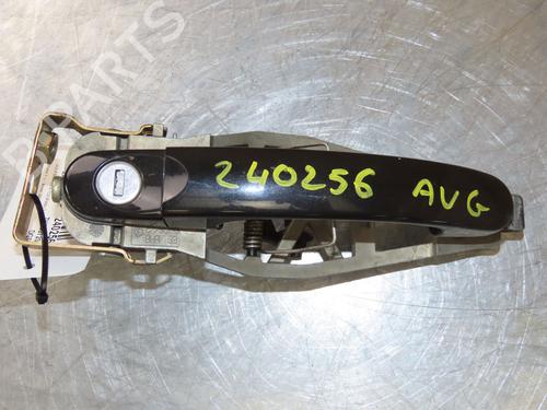 Used Front left exterior door handle VW TOURAN (1T1, 1T2) 2.0 TDI 16V (140 hp) 18663166