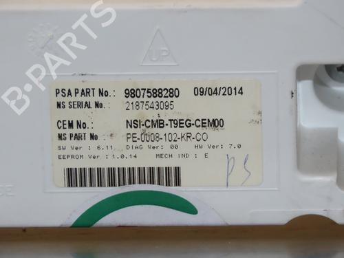 Instrument cluster PEUGEOT 308 II (LB_, LP_, LW_, LH_, L3_) 1.6 HDi / BlueHDi 115 | BP27923426C47 