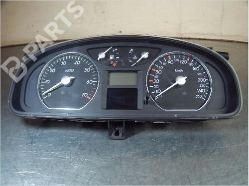 Used Instrument cluster RENAULT LAGUNA II (BG0/1_) 1.8 16V (BG04, BG0B, BG0C, BG0V) (117 hp) 11131219