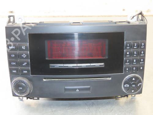 Used Radio MERCEDES-BENZ A-CLASS (W169) A 180 CDI (169.007, 169.307) (109 hp) 22381699