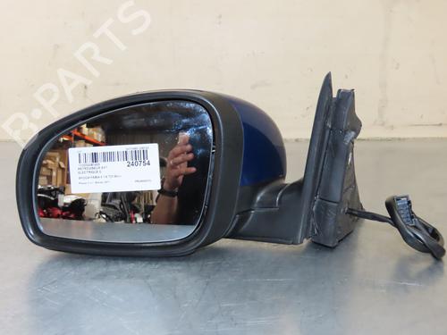 Used Left mirror SKODA FABIA II (542) 1.6 TDI (90 hp) 18663254