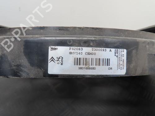 Used Radiator fan Radiator fan PEUGEOT 208 I (CA_, CC_) 1.6 BlueHDi 100 (100 hp) 34201625 34201625