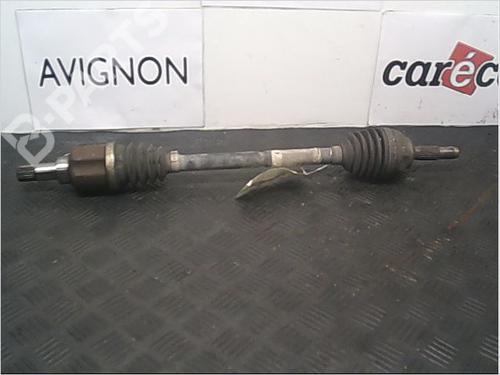 Left front driveshaft CITROËN C3 II (SC_) 1.4 HDi 70 (SC8HZC, SC8HR0, SC8HP4) | BP9403801M38 