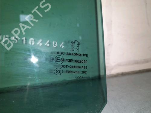 Rear right door window PEUGEOT 5008 (0U_, 0E_) 2.0 HDi 150 / BlueHDi 150 | BP14857957C21 