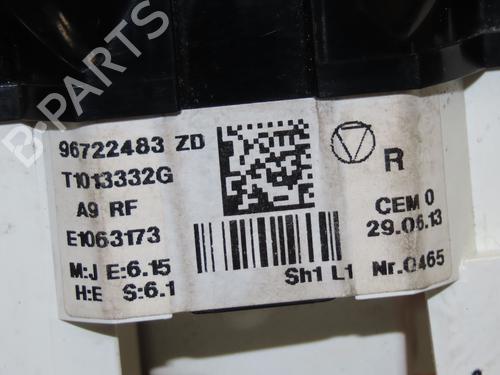 Climate control PEUGEOT 208 I (CA_, CC_) 1.4 HDi | BP16706853I5