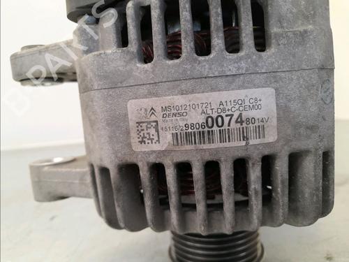 Used Alternator PEUGEOT 208 I (CA_, CC_) 1.2 VTI 82 (82 hp) 27094109