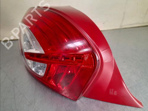Used Left taillight PEUGEOT 208 I (CA_, CC_) 1.4 HDi (68 hp) 12234289