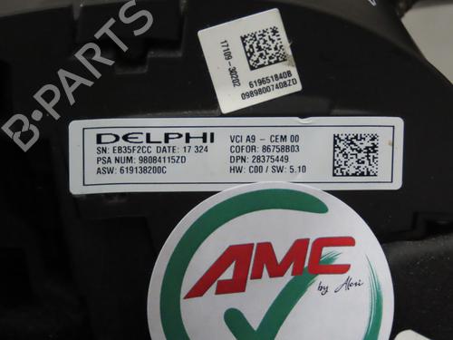 Steering wheel PEUGEOT 208 I (CA_, CC_) 1.2 VTI 82 | BP27470668C49