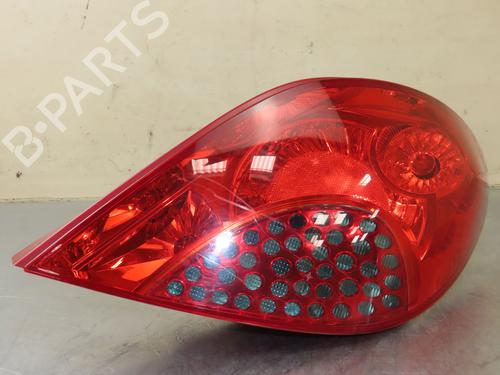 Used Right taillight PEUGEOT 207 (WA_, WC_) 1.6 HDi (90 hp) 18248551