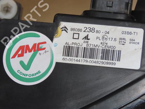 Left headlight CITROËN C4 II (NC_) 1.2 THP 110 (NCHNZ6, NCHNV6) | BP29415061C28 