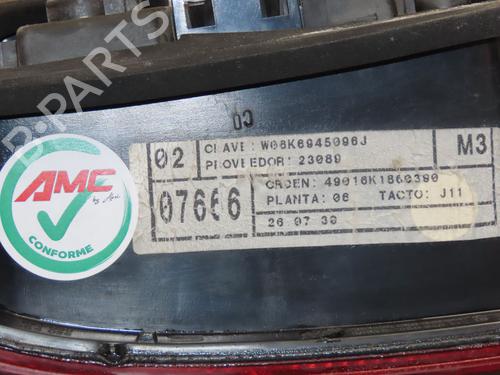 Left taillight SEAT IBIZA II (6K1) 1.4 i | BP26898295C34 