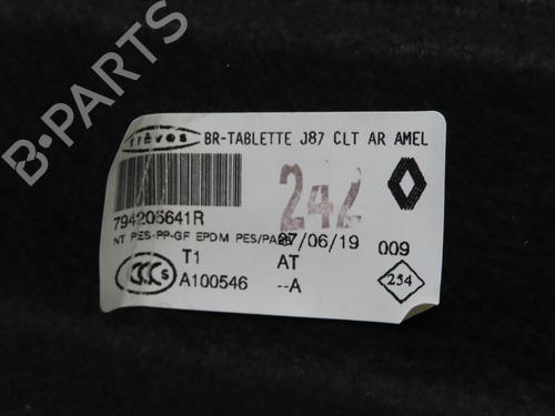 Rear parcel shelf RENAULT CAPTUR I (J5_, H5_) 1.5 dCi 90 (J5N4, J5M5, J5MW, J5M6, J5AL, J5AJ) | BP29469621C85 