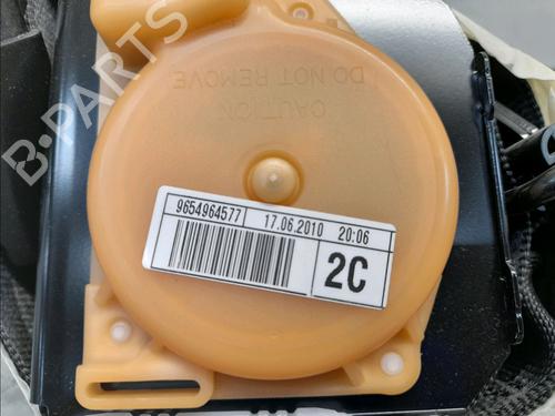 Used Rear center seatbelt CITROËN C4 Picasso I MPV (UD_) 1.6 HDi (109 hp) 14945244
