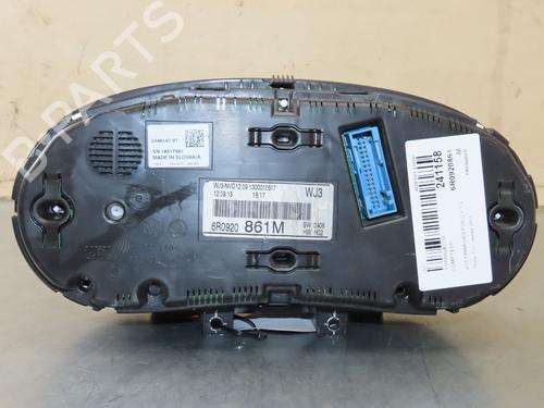Instrument cluster VW POLO V (6R1, 6C1) 1.6 TDI | BP20128185C47 