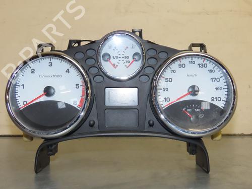 Used Instrument cluster PEUGEOT 207 SW (WK_) 1.6 HDi (90 hp) 16740162