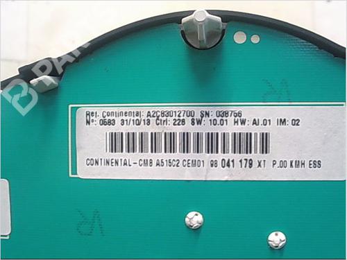 Instrument cluster CITROËN C3 II (SC_) 1.2 VTi 82 | BP9407283C47 