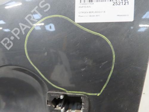 Left front door CITROËN BERLINGO MULTISPACE (B9) 1.6 HDi 90 | BP31912071C2