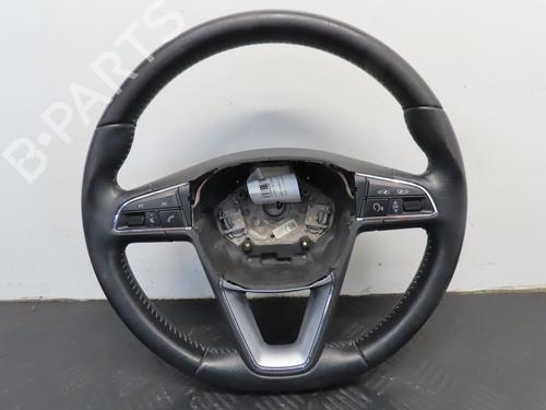 Used Steering wheel SEAT LEON (5F1) 1.2 TSI (110 hp) 19123366