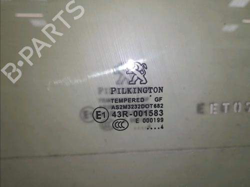 Rear left door window PEUGEOT 208 I (CA_, CC_) 1.6 HDi | BP14857992C20