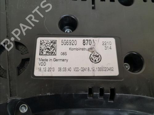 Instrument cluster VW GOLF VII (5G1, BQ1, BE1, BE2) 2.0 GTD | BP16105825C47 
