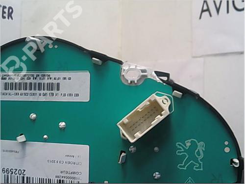 Instrument cluster CITROËN C3 II (SC_) 1.2 VTi 82 | BP9407283C47 