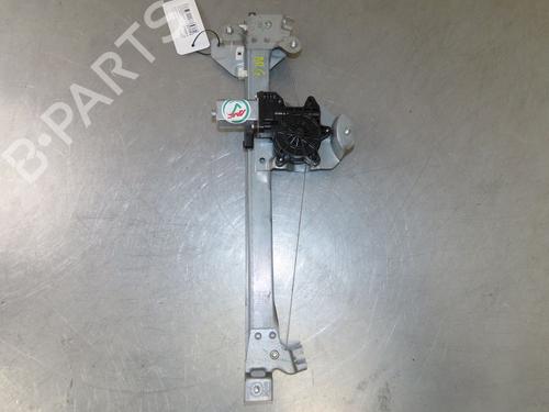 Rudehejsemekanisme venstre bagtil RENAULT ZOE (BFM_) ZOE (92 hp) 26726059