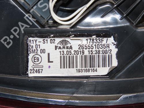 Left taillight RENAULT CLIO V (B7_) 1.0 TCe 100 (B7MT) | BP29441506C34 