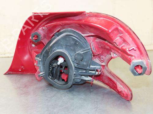 Used Left taillight PEUGEOT 208 I (CA_, CC_) 1.6 HDi (92 hp) 24377990