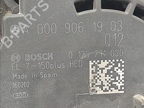 Used Alternator MERCEDES-BENZ A-CLASS (W176) A 160 (176.041) (102 hp) 27550867