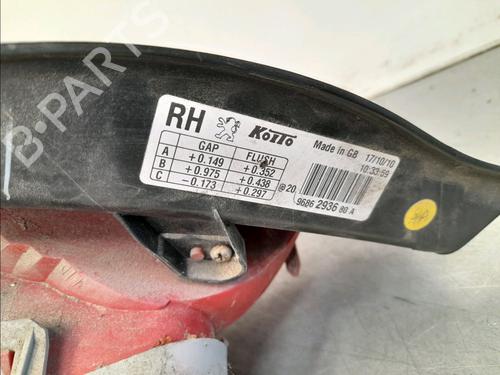 Used Right taillight Right taillight PEUGEOT 508 I (8D_) 2.0 HDi (163 hp) 36487024 36487024