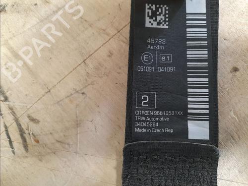 Used Rear left belt tensioner CITROËN DS3 (SA_) 1.6 HDi 90 (92 hp) 13242885