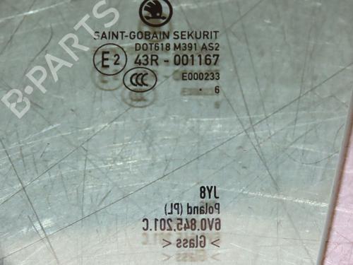 Front left door window SKODA FABIA III (NJ3) 1.2 TSI | BP27665787C18 