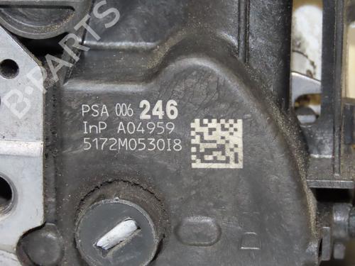 Front right lock CITROËN C3 II (SC_) 1.4 HDi 70 (SC8HZC, SC8HR0, SC8HP4) | BP17100343C97 