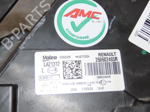 Left headlight DACIA DUSTER (HM_) 1.3 TCe 130 (HMMF) | BP29645027C28 